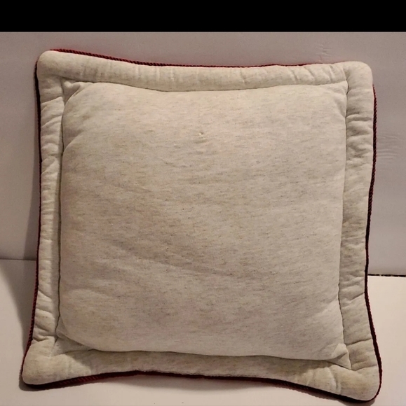 Signed OU Pillow by 3 Heisman Trophy Winners (White, Sims & Owens) - Picture 2 of 6